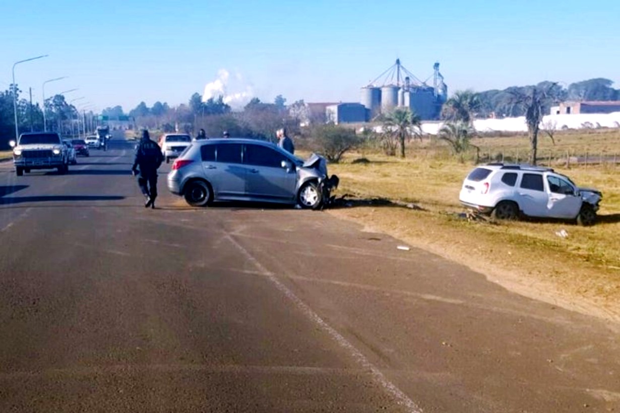 Fuerte Impacto Frontal Dej A Un Hombre Internado Con Traumatismo De