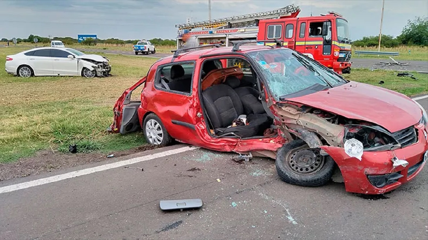 Murió una mujer que había sufrido lesiones en el choque sobre Ruta 127