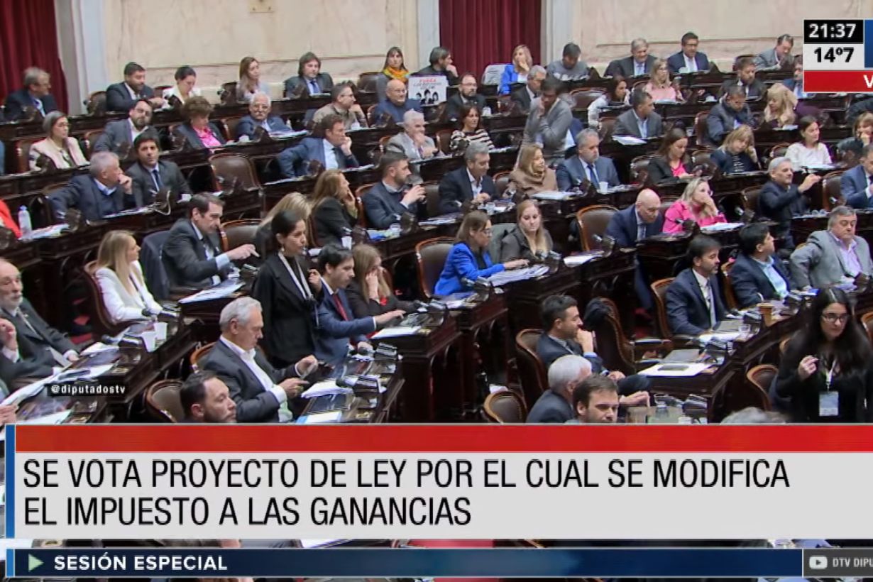 Diputados dio media sanción al proyecto de ley que modifica el Impuesto