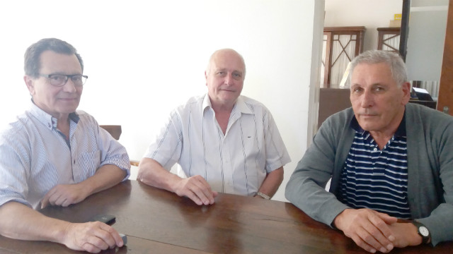 Celso Zappegno, Juan Forclaz y Jorge Serra integran la comisión directiva.