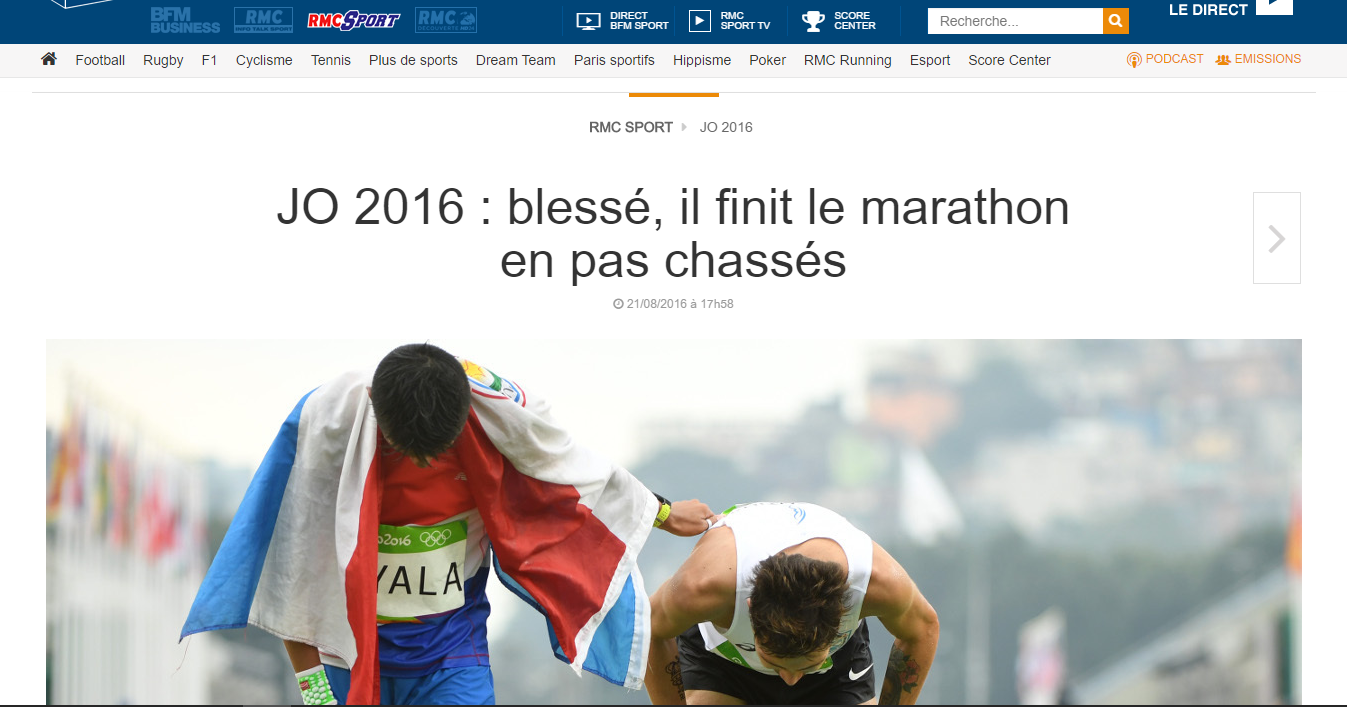 Diario RMC Sport, de Francia