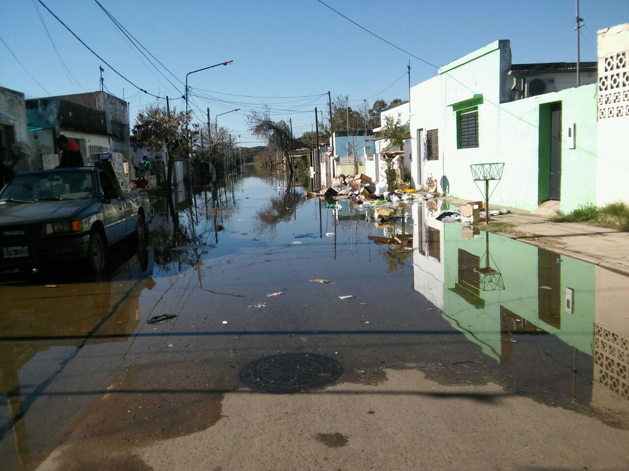 El agua en Catamarca y Colón.