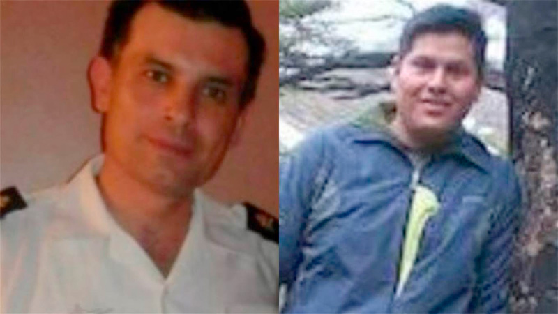 Suboficial Segundo Cayetano Hipólito Vargas-Cabo principal Daniel Alejandro Polo.