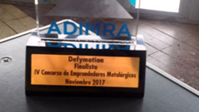 Defymotion, la empresa de Coulleri y Fernández, premiada por ADIMRA