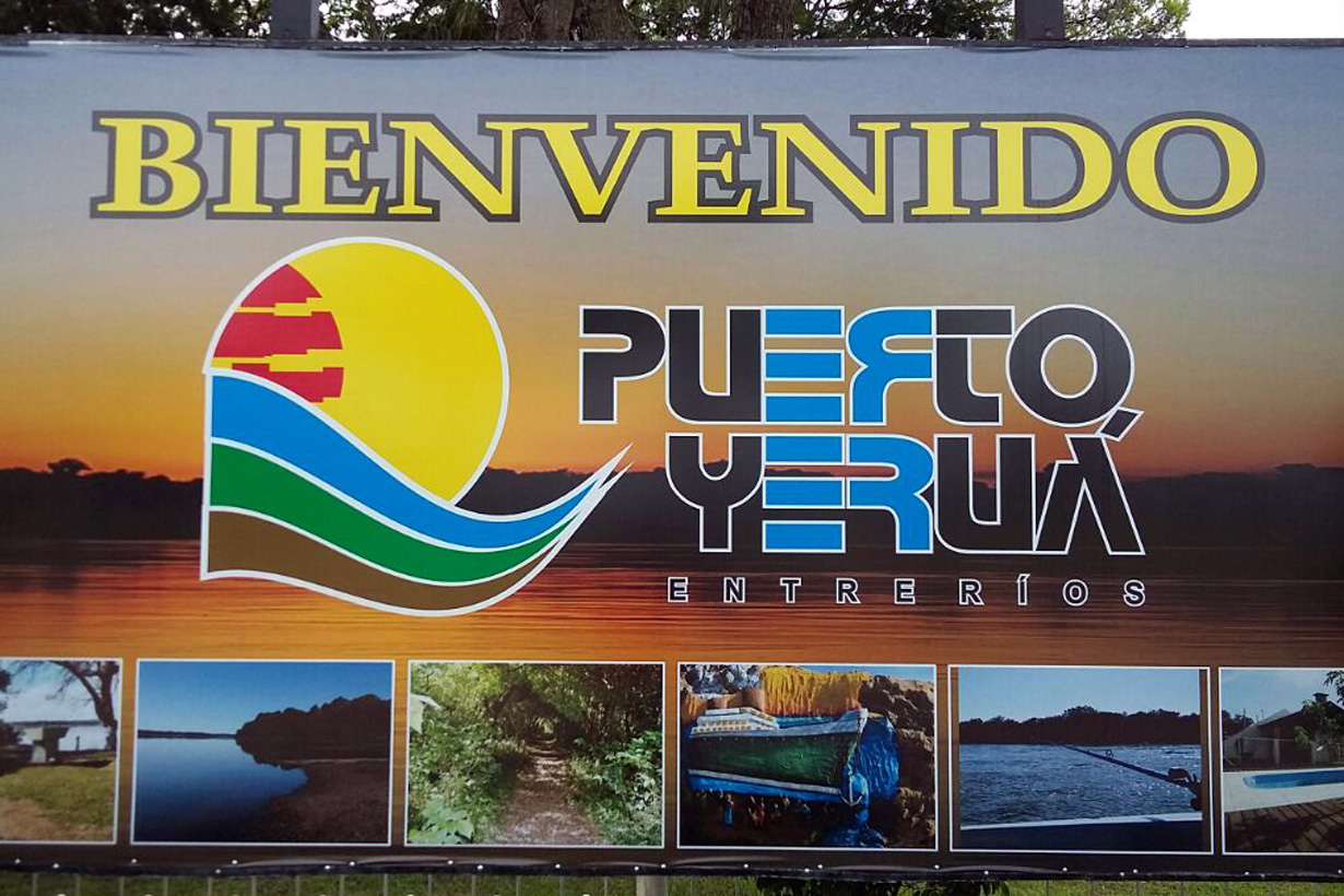 La bella Puerto Yeruá, el escenario de los hechos investigados