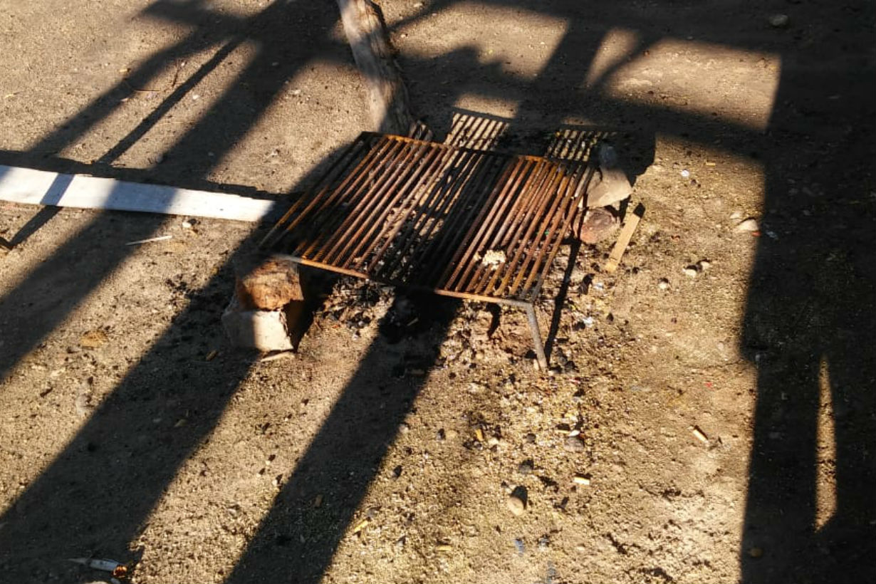 Así es la parrilla en la que cocinan para compartir