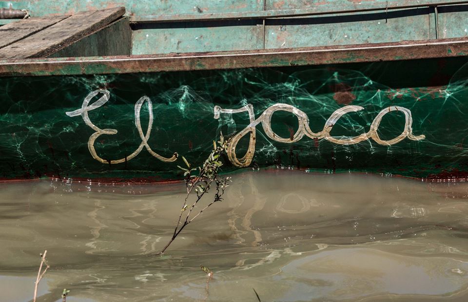 El bote de Galli, uno de los integrantes de la Cooperativa de Pescadores Unidos. (foto: Milagros Castañeda).