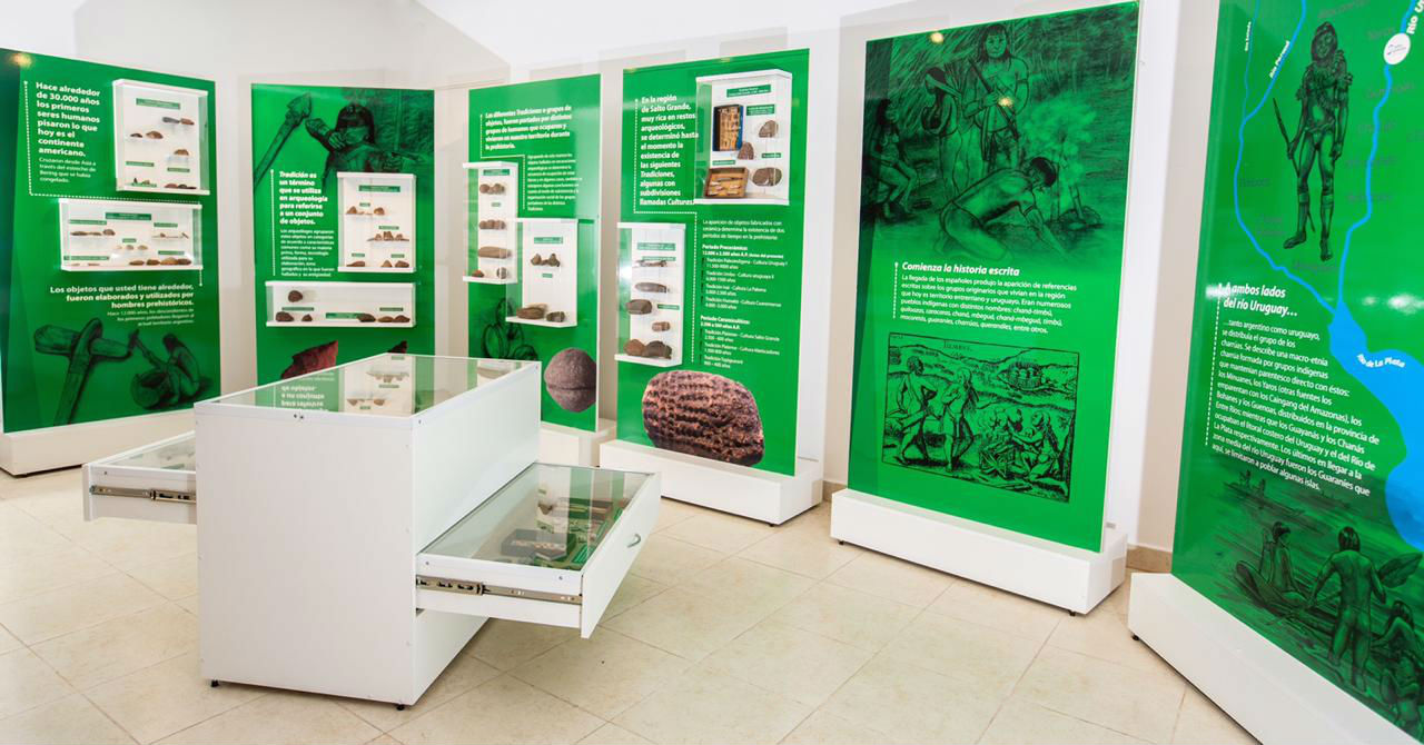 La información quedó así ordenada en el interior del Museo.