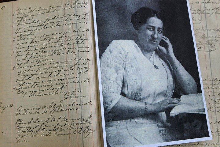 La joven Mary Morse llegó a Mendoza desde Buenos Aires para establecerse definitivamente en 1890. Durante diez años fue directora de la Escuela Normal. Foto Orlando Pelichotti/ DLA