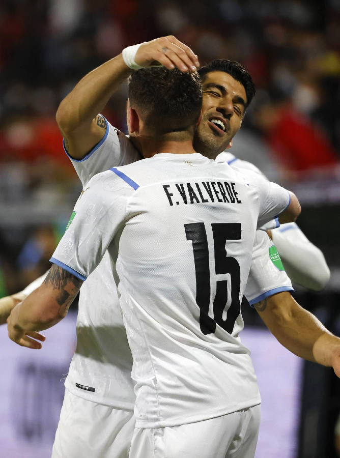 Pajarito Valverde sentenció el partido ante Chile y Uruguay fue tercero en la clasificación.