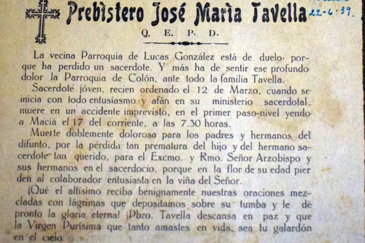 Archivo del boletín parroquial de Mansilla.