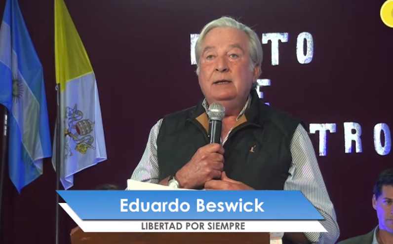 Eduardo Beswick, de La Libertad Avanza.