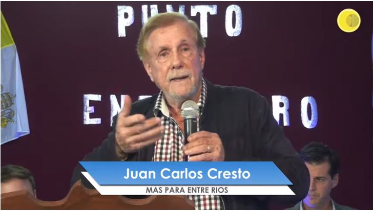 Juan Carlos Cresto, Más para Entre Ríos.