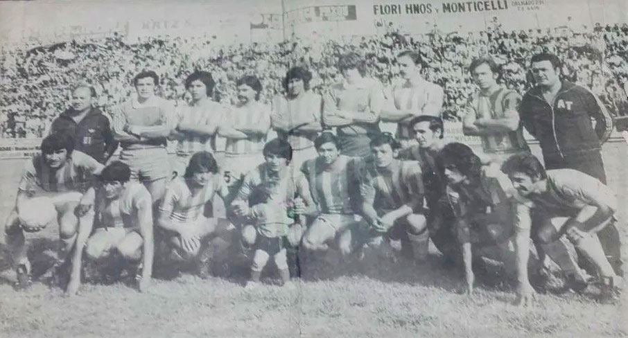 Atlético Paraná de los 70. Foto gentileza de Roberto Morales