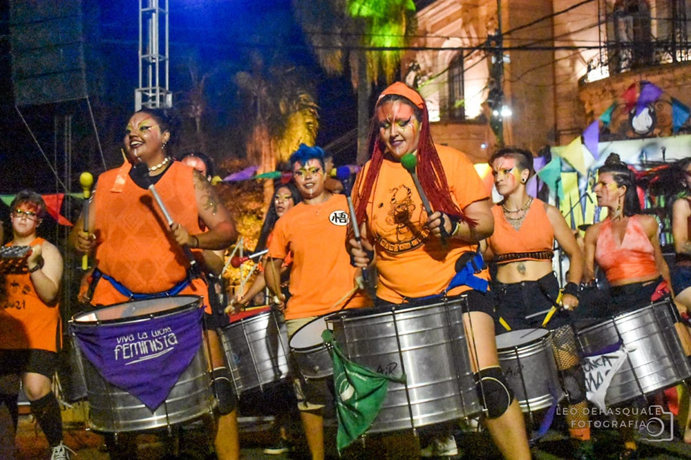 La percusión, presente en la edición 2024 (foto de Leo Depasquale).