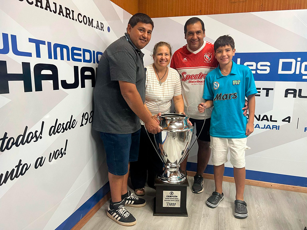 Una familia de campeones, en Villa del Rosario.