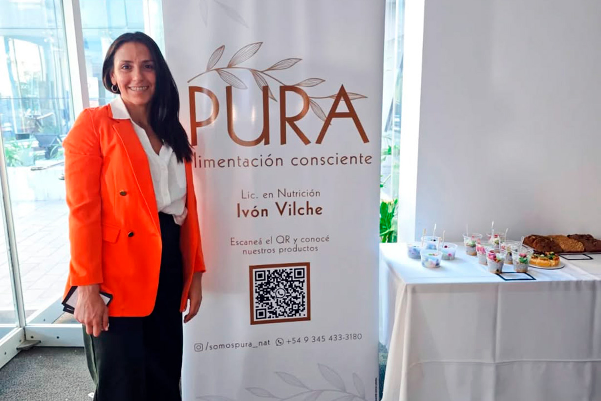 Licenciada en Nutrición Ivón Vilche.