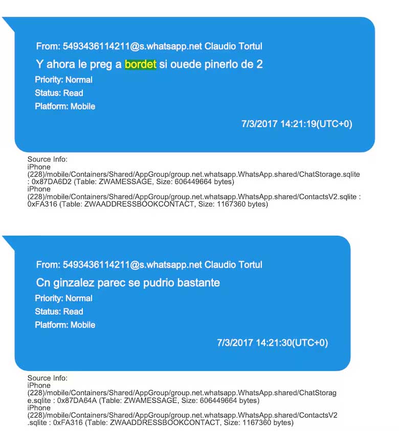 Una conversación entre los hermanos Tórtul del 7 de marzo de 2019