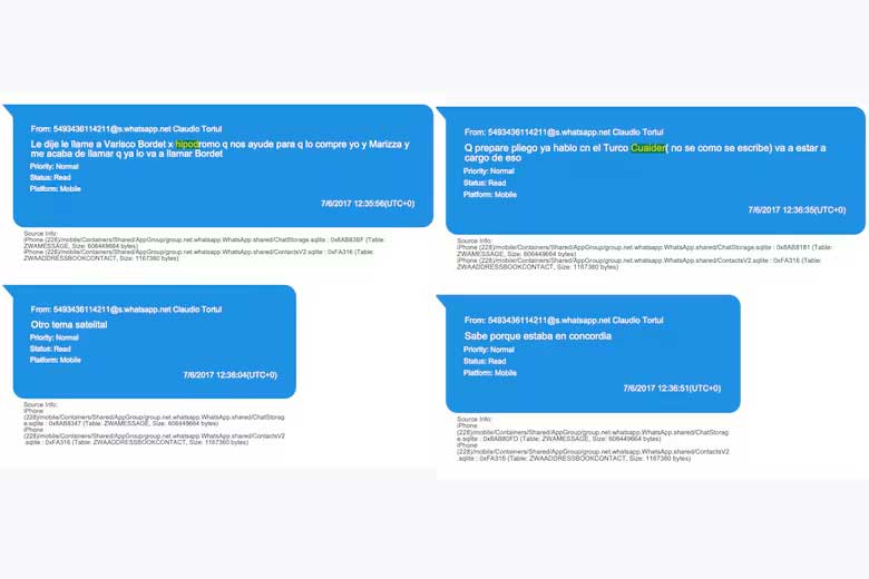 El mensaje que aludiría al ex senador Kueider