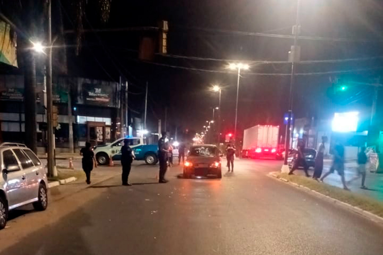 El siniestro ocurrió poco antes de la medianoche.