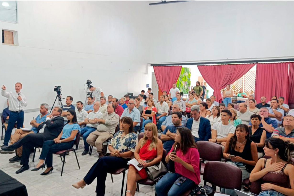 La consulta popular se realizó este lunes en San José de Feliciano (foto: Chajarí al Día).