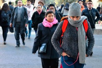Frente frío en Argentina: ciudad entrerriana rompió un récord de 57 años