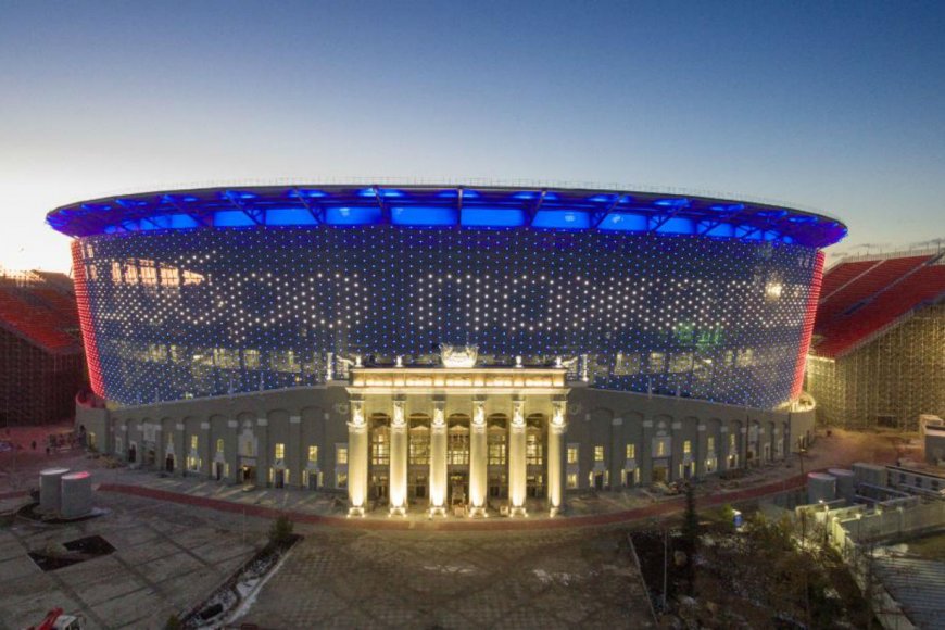 El estadio de Etaterimburgo recibirá a Uruguay.