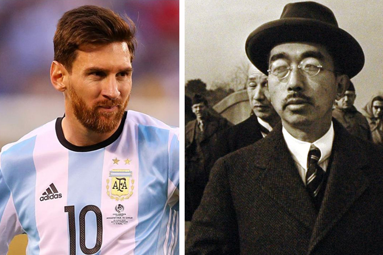 Messi e Hirohito