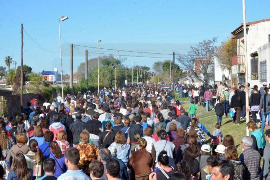 Multitudinarias procesiones en Entre Ríos