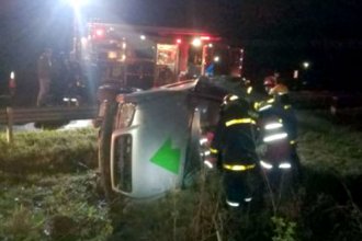 Accidentada madrugada en la autovía 14
