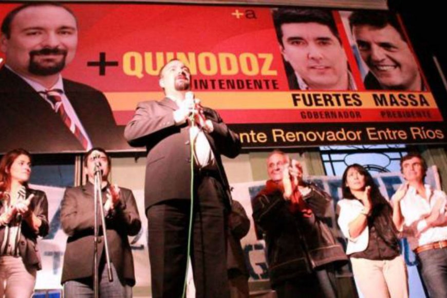 Quinodoz en 2015 fue candidato por el massismo.