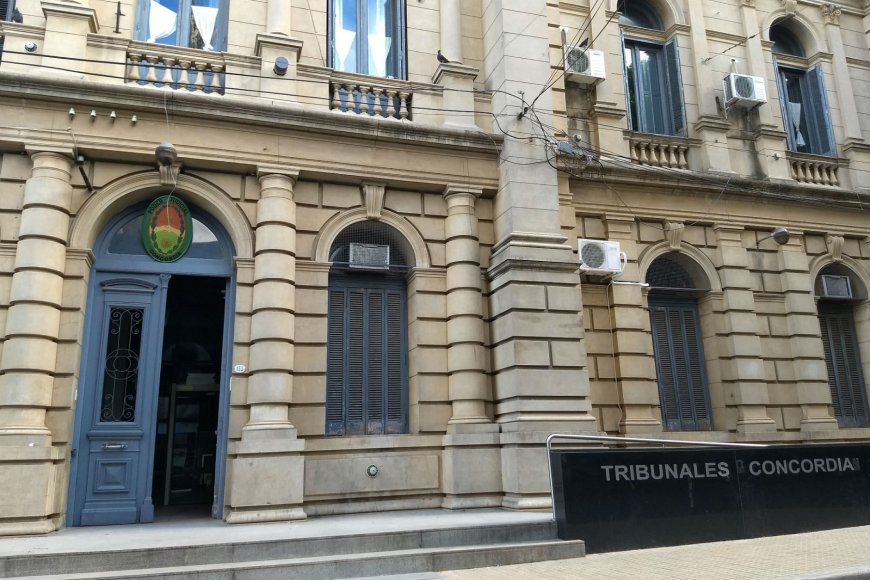 Los Tribunales de Concordia (foto: El Entre Ríos).
