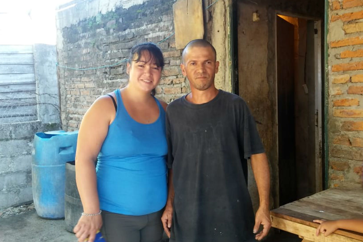 José y Ana, su hermana y fiel colaboradora