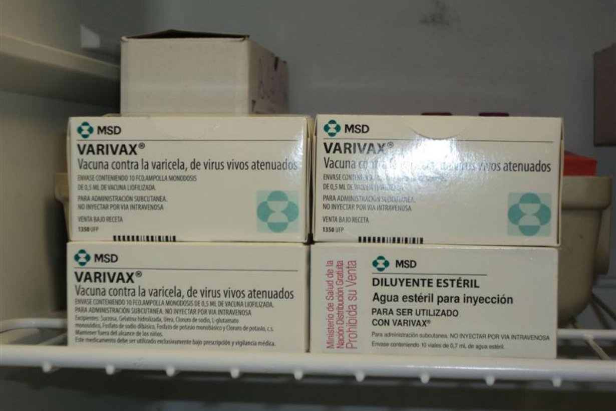 Varivax, la vacuna para prevenir la varicela.