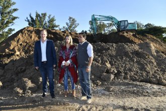 En recorrido de campaña, Bordet habló de “completar las obras que hemos iniciado”