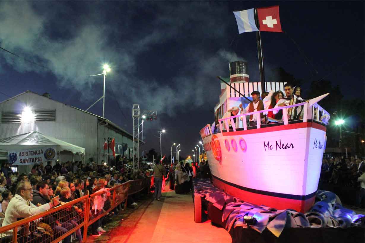 El barco, símbolo de la llegada de los colonos