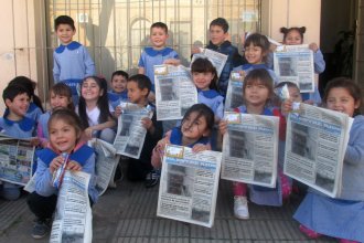 Interesado en editar su propio diario, un jardín de infantes visitó El Entre Ríos