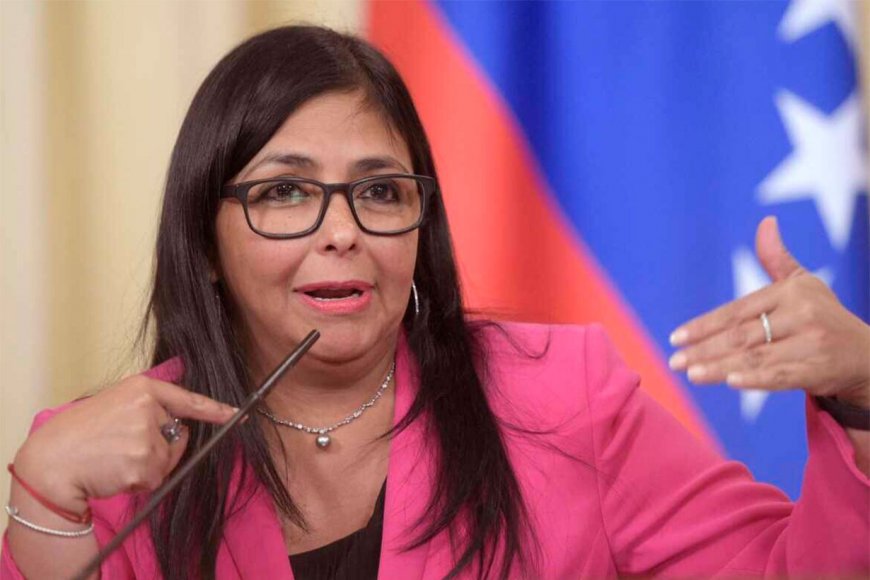 Delcy Rodríguez, la vice de Maduro