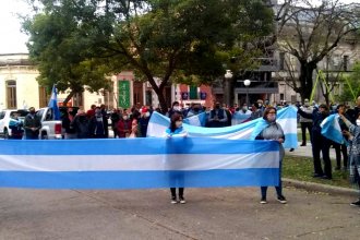 En Entre Ríos también hubo "banderazo" contra la expropiación de Vicentin