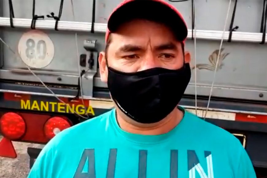Camionero paraguayo llevó la voz cantante