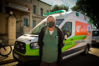 Crudo testimonio de choferes de ambulancias de Gualeguaychú: "Es muy duro ver cómo llegan los coches fúnebres"