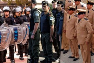 Anuncian una “regularización salarial” para efectivos de la Policía Federal, Prefectura y Gendarmería