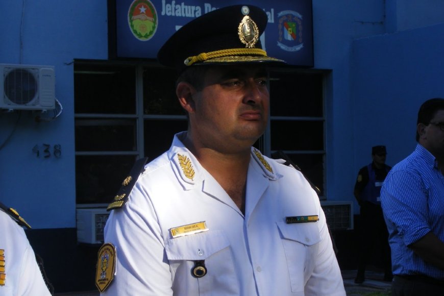 Comisario Luis Aguiar, jefe de Policía de Federal.