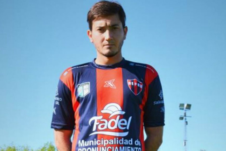 Héctor Echagüe, autor del gol.