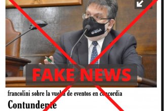 El municipio salió a desmentir “fake news” sobre dichos del intendente hacia organizadores de eventos