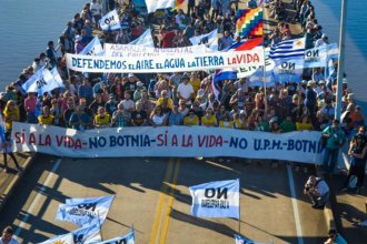 Gualeguaychú volverá a decir “No a la papeleras” sobre el puente internacional