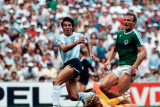 Orgullo entrerriano: Burruchaga, entre las 16 glorias destacadas por FIFA