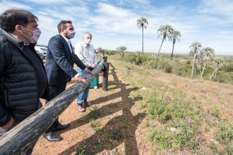Desde El Palmar, Cabandié anunció millonaria inversión para tres parques nacionales