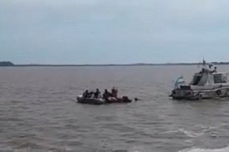 Un hombre falleció ahogado, luego de que la embarcación se diera vuelta