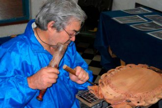 Último adiós al artesano Hugo Da Silva en la Casa del Bicentenario